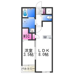 St.Residence七道の物件間取画像